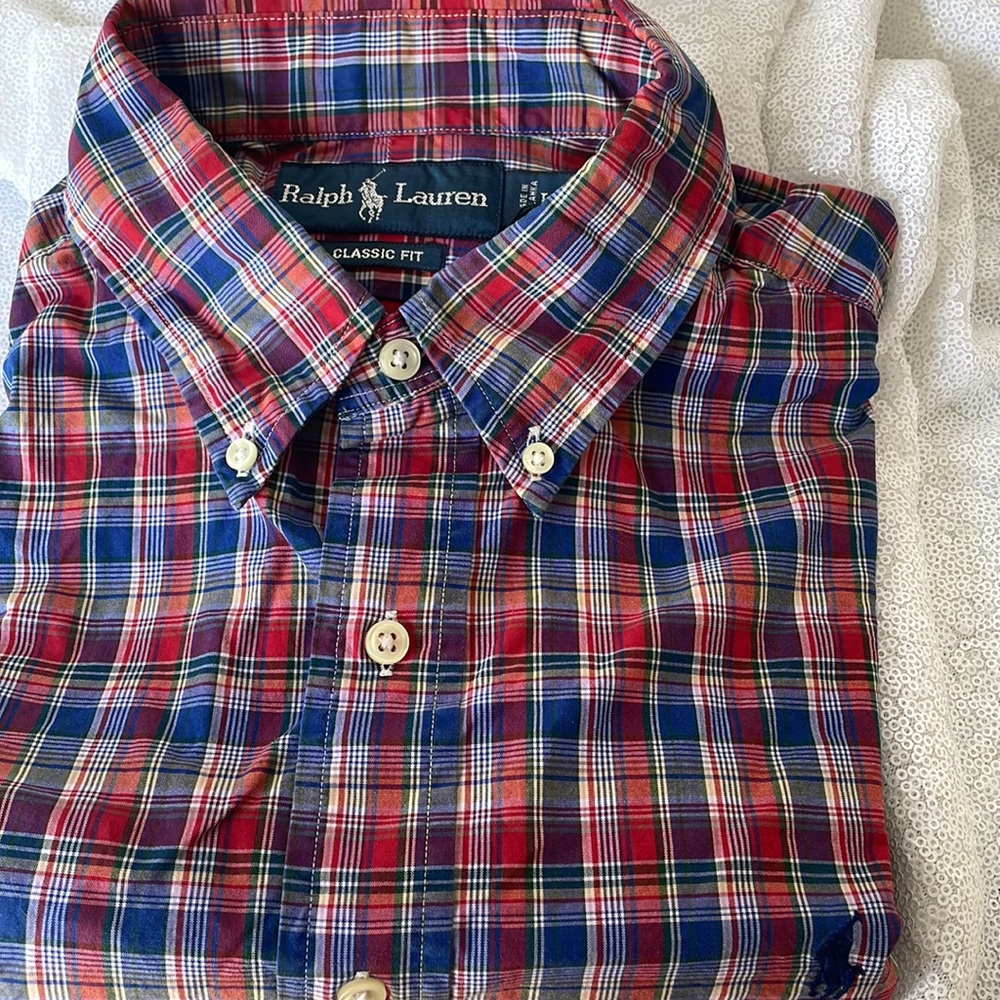 Ralph Lauren Men’s Dress Shirt Size Large